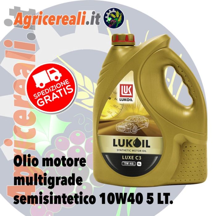 Olio Motore Multigrade Semi Sintetico 10W40 5 LT Agricereali It