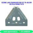 Sezione lama Schumacher Pro Cut 76×80,5mm coltello seghettato