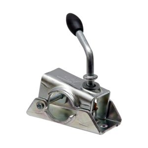 Morsetto di fissaggio regolabile per servotimone piastra acciaio Ø tubo 48 mm