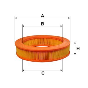 Filtro Aria WIX WA6461 - Renault Express, R4, R5 I I, R9, Rapid, Super 5