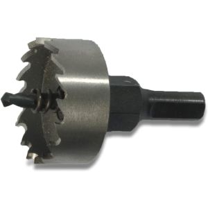 Frese a tazza in acciaio hss - rettificato complete di gambi e punte pilota - 40 mm