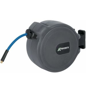 Avvolgitubo Aria 15 mt con Blocco Automatico tubo mm 9,5x16 - 15 mt - 17 bar