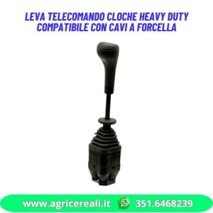 Leva telecomando cloche Heavy Duty Compatibile con cavi a forcella