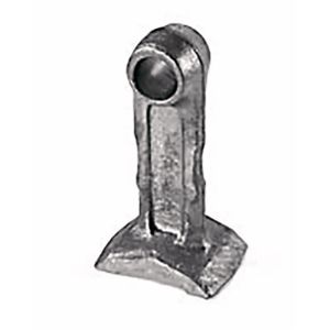 Mazza stampata per trincia L=120mm, S=43mm, H=105mm, Ø Foro 16,5mm.