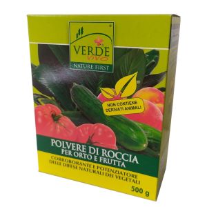 Polvere di roccia CAOLINO per orto e frutta Frutta Mosca olivo 500 gr.
