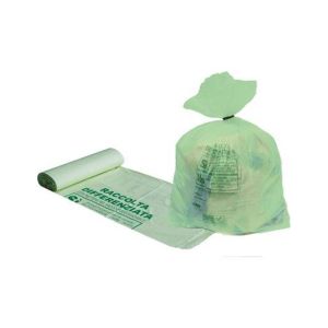Sacchetti raccolta differenziata 80x110 compostabili 120 litri 7 pz