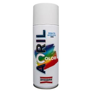 Arexon Smalto Acrilico Rapida Essiccazione 400ML Bianco Lucido