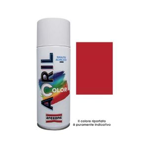 Smalto Spray Acrilico Rosso Fuoco ral 3000 ml 400