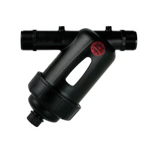 Filtro Y a rete 120 mesh in linea attacco 1''1/2 M-M Polipropilene 120M