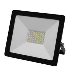 Proiettore Faretto Led 30 W Luce Naturale 4000 K Ip65 Nero Da Esterno