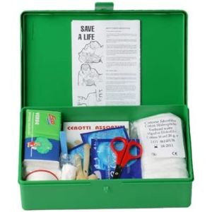 Valigetta Pronto Soccorso Per Auto Camion Camper Trattore barca Euromed