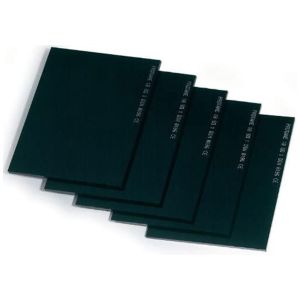 Vetro inattinico nero per saldatura mm75x98