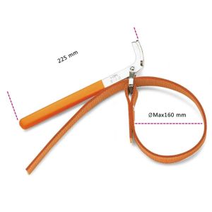 Chiave a nastro Beta 1490/1 – smonta filtri olio 160 mm