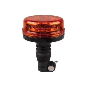 Lampeggiante a LED piatto basso 12/24V con attacco a piantone