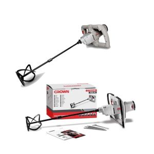 Miscelatore per malta edilizia Crown 1100W con frusta inclusa