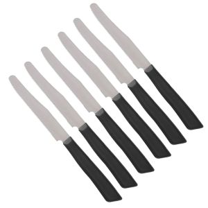 Coltelli da tavola, da bistecca e da pizza lama 11 cm conf. 6 pezzi