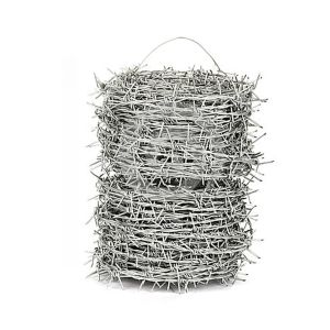 Filo spinato zincato per recinzione Ø 1.7 mm x 100 mt.