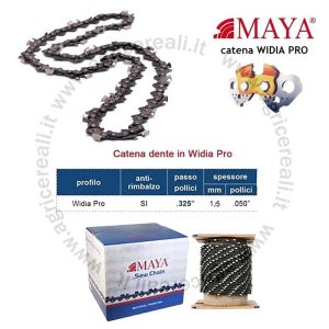 Catena Diamantata Widia Pro 325" x 1,5 mm Antirimbalzo