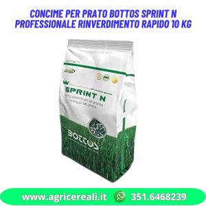 Concime per prato Bottos Sprint N. Recupero rapido prato secco 10 Kg
