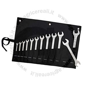 Chiavi a Forchetta Doppia 6-32 mm: Set Completo da 12 Pezzi