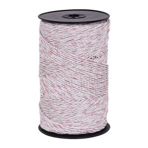 Filo per recinzioni elettriche 6 x 0.20 acciaio inossidabile Bianco 250 Mt.