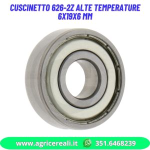 Cuscinetto 626-2Z alte temperature 6x19x6 mm