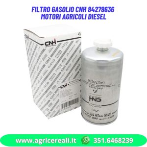 Filtro gasolio CNH 84278636 motori agricoli diesel