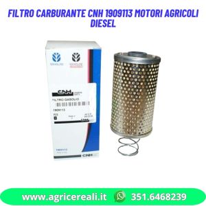 Filtro carburante CNH 1909113 motori agricoli diesel