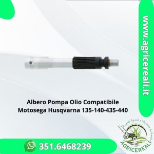 Albero Pompa Olio Compatibile Motosega Husqvarna 135-140-435-440