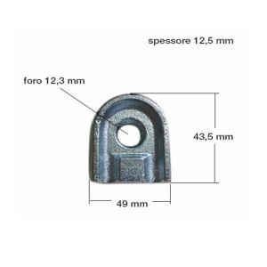 Attacco Fermadente Andanatore: Ricambio Pro Fienagione