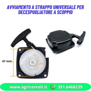 Avviamento a Strappo Universale per Decespugliatore a Scoppio
