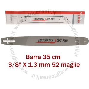 Barra motosega 35 cm 3/8" x 1,3 mm 52 Maglie per Stihl ed Echo
