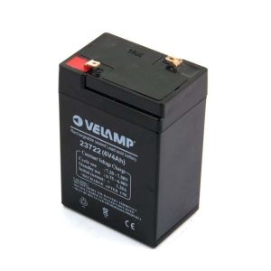 Batteria al Piombo Ricaricabile 6V 4Ah con Faston