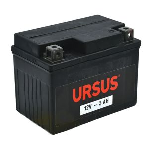 Batteria Moto Ursus TX4L-BS 12V 3AH  dim. 110x70x H. 92 mm