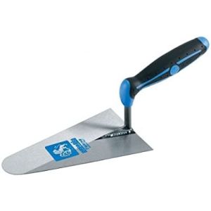 Cazzuola punta tonda stretta 18 cm manico in plastica 