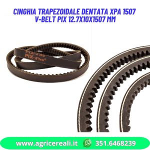Cinghia Trapezoidale Dentata XPA 1507 V-Belt Pix | 12.7x10x1507 mm