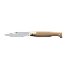 Coltello da tasca modello Pattada manico finto corno cm 18