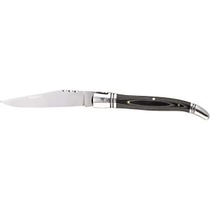 Coltello LIGUOILE 21cm - Acciaio Inox, Ottone & Corno