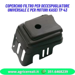 Coperchio Filtro per Decespugliatore Universale e per Motori Kasei TP 43