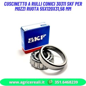 Cuscinetto a rulli conici 30311 SKF per mozzi ruota 55X120X31,56 mm