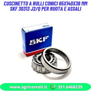 Cuscinetto a rulli conici 65X140X36 mm SKF 30313 J2/Q per ruota e assali