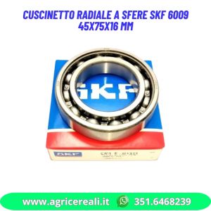 Cuscinetto radiale a sfere SKF 6009 45x75x16 mm