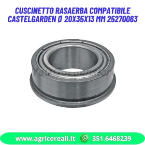 Cuscinetto rasaerba compatibile Castelgarden Ø 20x35x13 mm 25270063