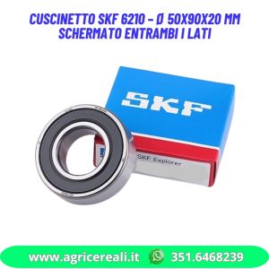Cuscinetto SKF 6210 2Rs – Ø 50x90x20 mm Schermato entrambi i lati