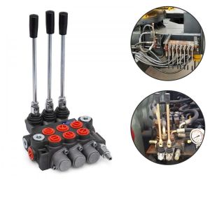Distributore idraulico 3 Leve 40 Lt/min doppio effetto