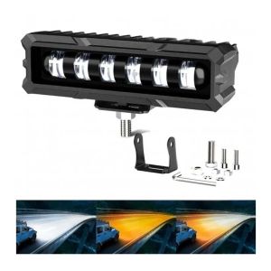 Faro LED 6" per Fuoristrada con Doppio Colore Bianco-Ambrato
