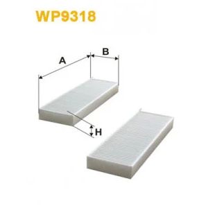 Filtro Abitacolo Wix WP9318 - Citroen - Peugeot - Toyota