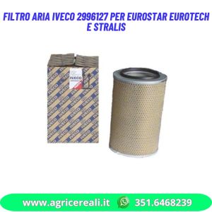 Filtro aria IVECO 2996127 per EuroStar EuroTech e Stralis Originale