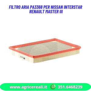 Filtro aria PA3368 per Nissan Interstar Renault Master III