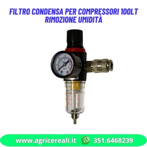 Filtro Condensa per Compressori 100L – Rimozione Umidità